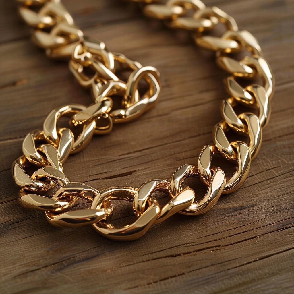 Купить золотую цепь мужскую